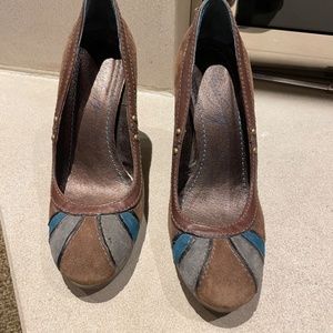 Miss Sixty Heels Shoe Suede size 36
